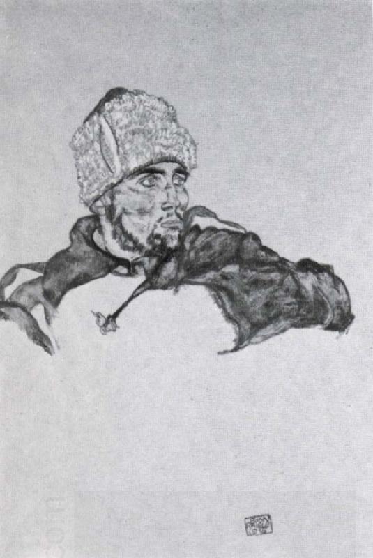 Egon Schiele Russian prisoner of war oil painting picture